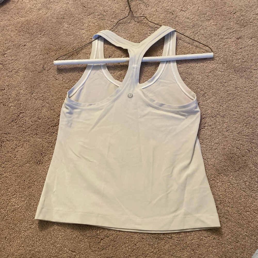 lululemon cream tank